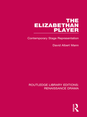 cover image of The Elizabethan Player